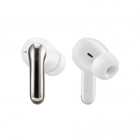 Ecouteurs bluetooth avec réduction de bruit TWS Blancs