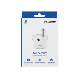 Ecouteurs bluetooth avec réduction de bruit TWS Blancs