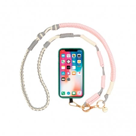 Tour de cou chaine 120cm motif Lacet tréssé photo 2