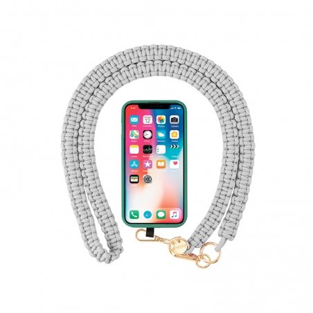 Tour de cou chaine 120cm Scoubidou Gris photo 2