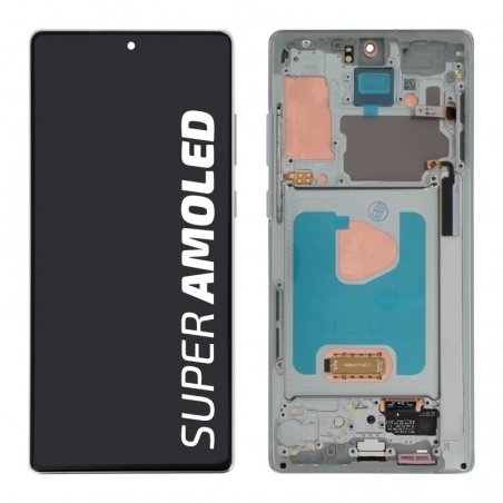 Bloc écran Super AMOLED Plus pré-monté sur châssis pour Samsung Galaxy Note 20 vert - Reconditionné_photo1