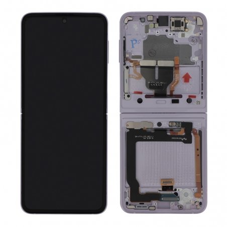Ecran complet (Officiel) - Galaxy Z Flip3 Lavande photo 1b