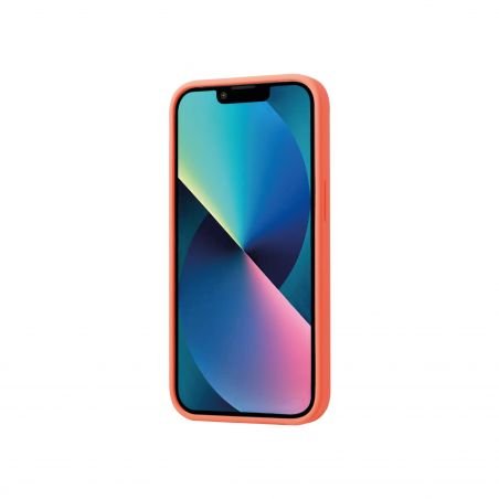 Housse silicone orange pour iPhone 16 Pro Max