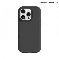 Coque RHINOSHIELD SolidSuit noire pour iPhone 16 Pro photo 1