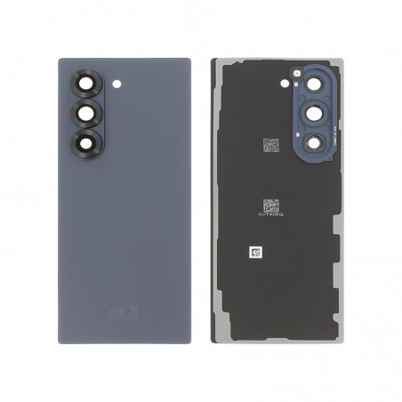 Vitre arrière Bleu Nuit d\'origine Samsung pour Galaxy Z Fold6 photo 1