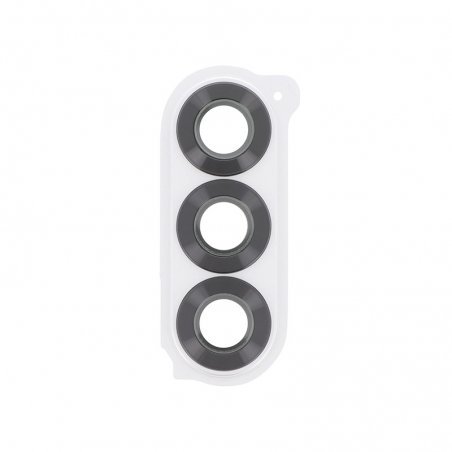 Lentille caméra blanche avec contour d\'origine Samsung pour Galaxy Z Fold6 photo 1