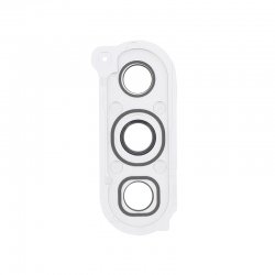 Lentille caméra blanche avec contour d\'origine Samsung pour Galaxy Z Fold6 photo 2