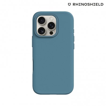 Coque RHINOSHIELD SolidSuit bleu océan pour iPhone 16 Pro photo 3