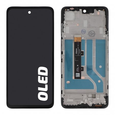 Bloc écran reconditionné avec châssis pour Motorola Moto Edge 20 Lite photo 1