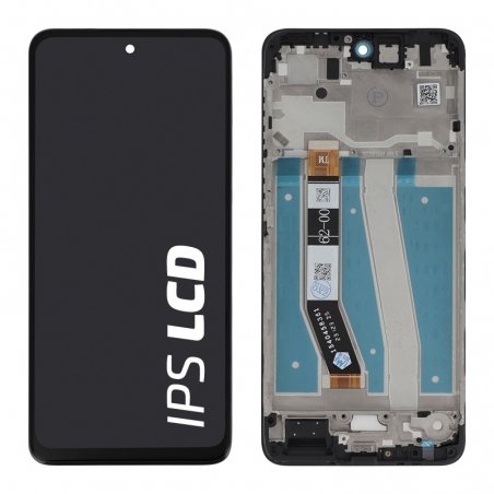 Bloc écran reconditionné avec châssis pour Motorola Moto G14 photo 1