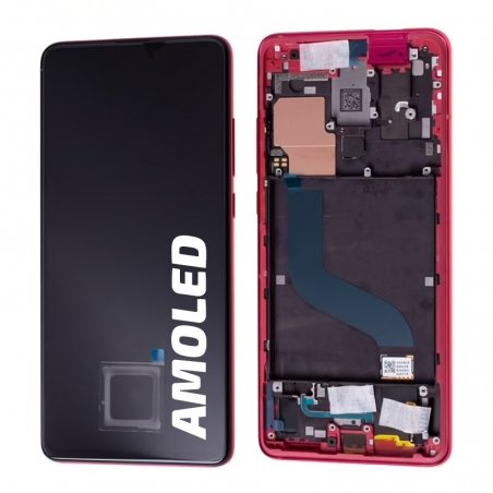 Bloc écran Amoled complet pré-assemblé pour Xiaomi Mi 9T Rouge Flamme photo 2