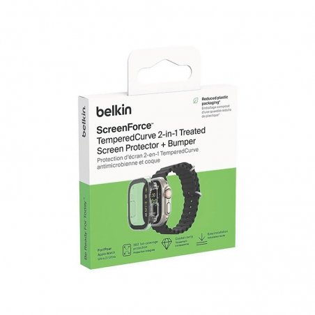 Coque bumper + verre trempé intégré pour Apple Watch Ultra 1 et 2 49mm - BELKIN photo 3