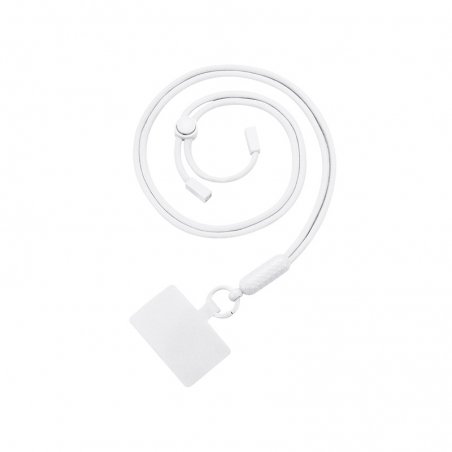 Tour de cou 120cm Blanc réglable photo 1