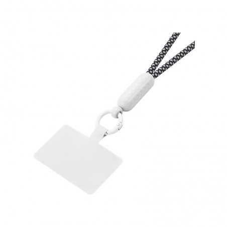 Tour de cou 120cm Blanc et Noir réglable photo 2