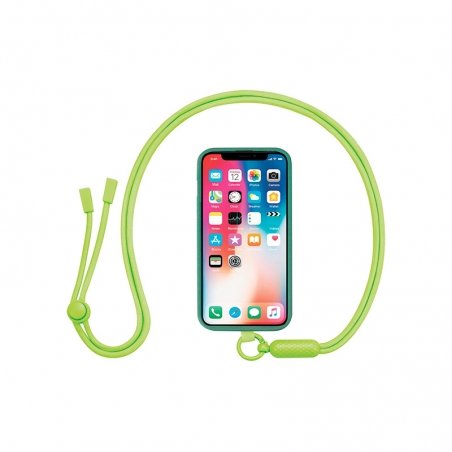 Tour de cou 120cm Vert Fluorescent réglable photo 3