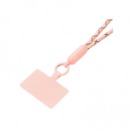 Tour de cou 120cm Rose et Marron réglable photo 2
