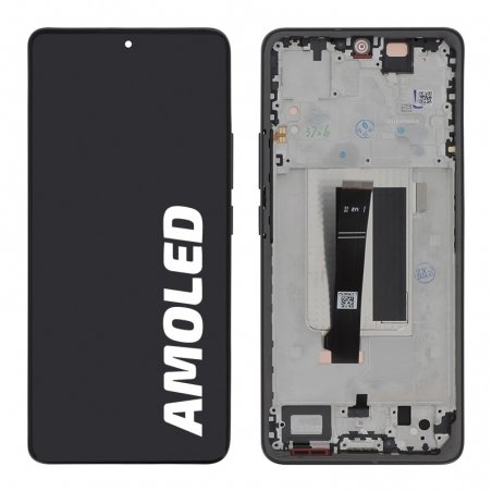 Ecran complet reconditionné avec châssis pour Redmi Note 13 Pro+ 5G - Noir_photo1