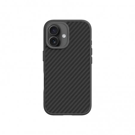 Coque RHINOSHIELD SolidSuit pour iPhone 16 Plus - Carbon photo 1
