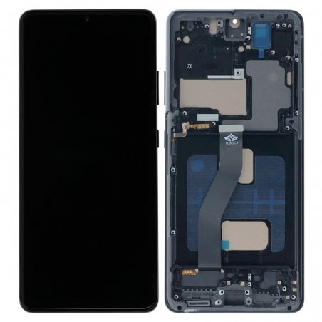 Bloc écran pour Samsung Galaxy S21 Ultra Noir - Reconditionné photo2