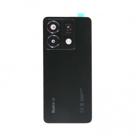 Vitre arrière noir minuit pour Xiaomi Redmi Note 13 Pro 5G photo1