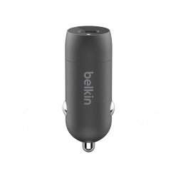 Chargeur voiture USB-C 30W avec câble Lightning 1m Noir Belkin photo 4