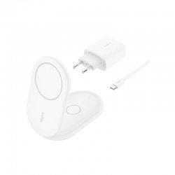 Station de charge sans fil Qi2 15W 2 en 1 Belkin photo 3