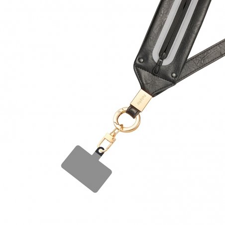 Tour de cou lanière Uma Noir photo 2