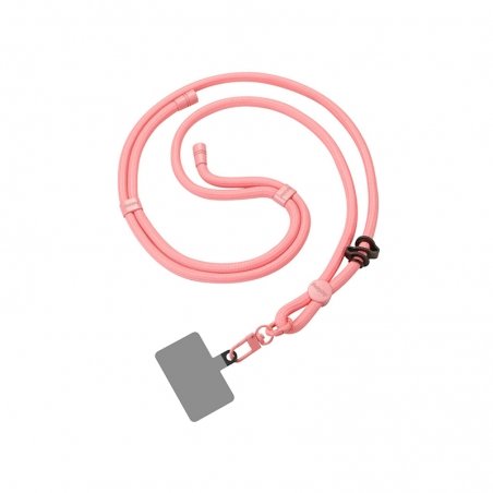 Tour de cou cordon Irène Rose bonbon photo 1