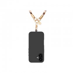 Tour de poignet cordon Tamara Marron et rouge photo 3