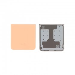 Vitre arrière inférieure Pêche pour Samsung Galaxy Z Flip6 photo 1