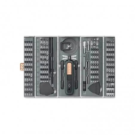 Kit de Tournevis (180 en 1) en coffret compact JAKEMY photo 3