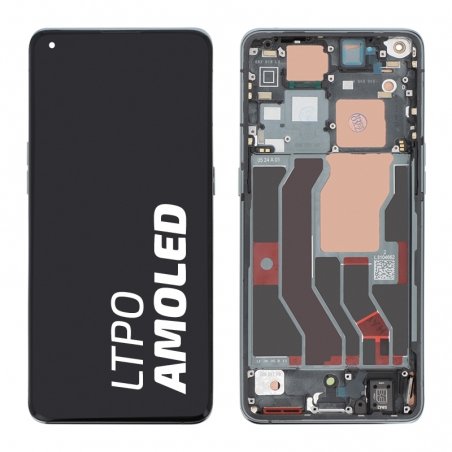 Ecran complet avec châssis bleu reconditionné Oppo Find X3 Pro photo1