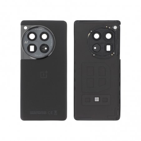 Vitre arrière Noire originale pour OnePlus 12 photo 1