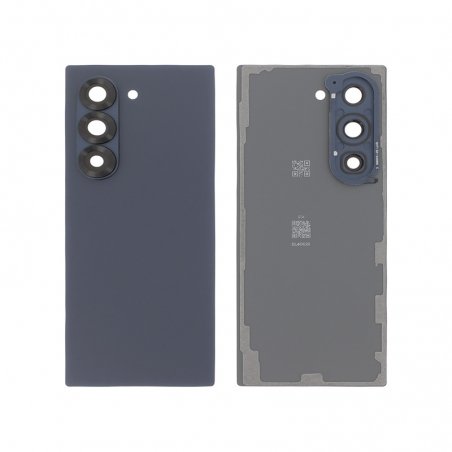Vitre arrière Bleu Nuit compatible pour Samsung Galaxy Z Fold6 (F956B) photo 1