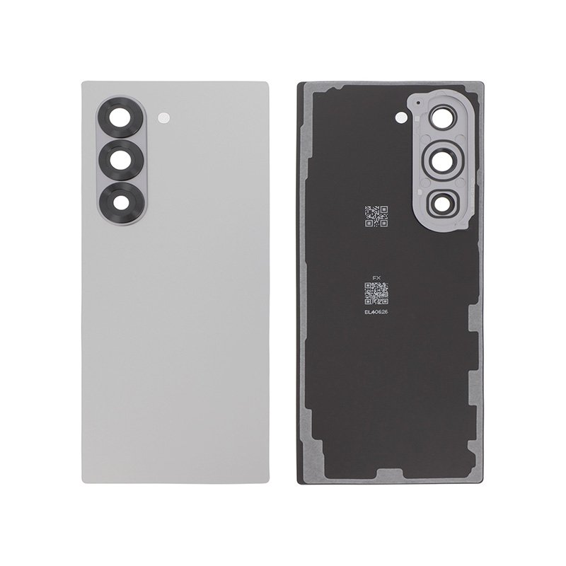 Vitre arrière Gris compatible pour Samsung Galaxy Z Fold6 (F956B) photo 1