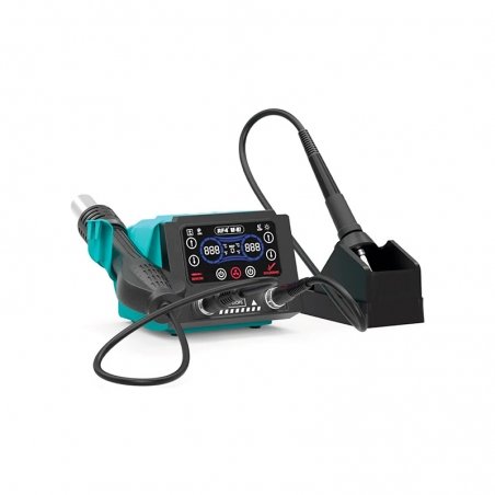 Station 2 en 1 Air Chaud et Micro Soudure 600W - RF4 RF-H7 photo 2