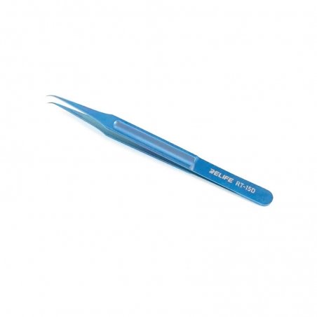 Brucelles de précision courbe en alliage de Titane - RT-15D photo 1