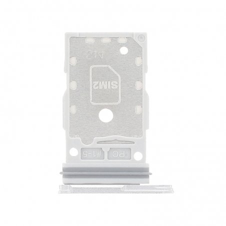 Tiroir SIM pour Samsung Galaxy S24 FE Argent photo 2
