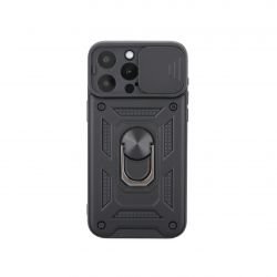 Coque Defender noire pour iPhone 15 Pro
