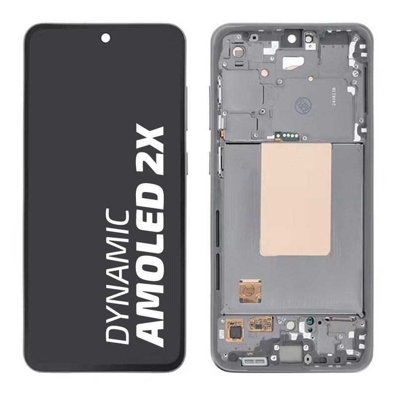 Ecran reconditionné avec châssis Noir pour Samsung Galaxy S24 FE photo 2