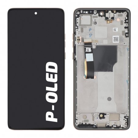 Ecran d'origine Motorola avec châssis noir pour Motorola 40 Edge Neo photo 1