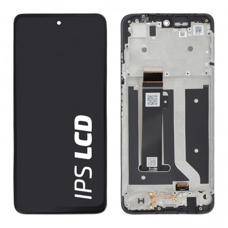 Bloc écran d\'origine pour Motorola C34 5G edge Noir photo 1