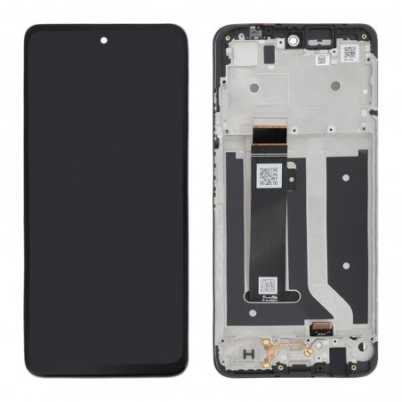 Bloc écran d\'origine pour Motorola C34 5G edge Noir photo 2