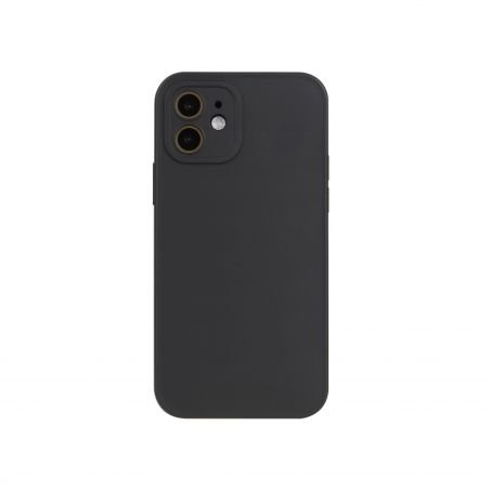 Coque TPU effet métal Noir pour iPhone 16 Plus