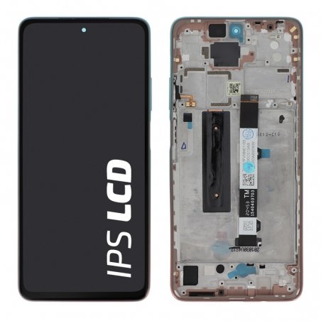 Ecran avec châssis pour Xiaomi Mi 10T Lite Or - photo 1