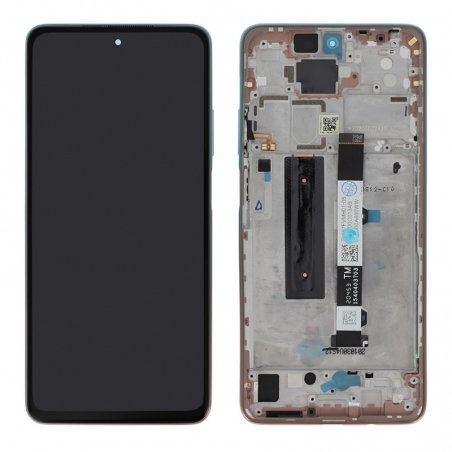 Ecran avec châssis pour Xiaomi Mi 10T Lite Or - photo 2