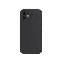 Coque TPU effet métal Noir pour iPhone 16