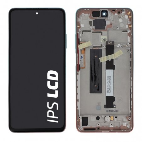 Bloc écran Amoled et vitre pré-montés sur châssis pour Xiaomi Mi 10 Lite 5G - Rose Gold photo 1