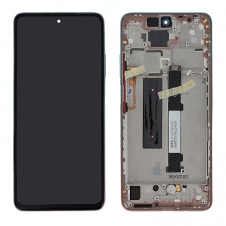 Bloc écran Amoled et vitre pré-montés sur châssis pour Xiaomi Mi 10 Lite 5G - Rose Gold photo 2