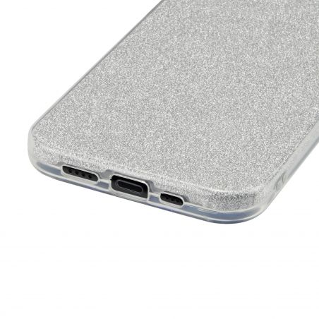 Coque Strass Argent pour Samsung Galaxy A13 5G ou A04S